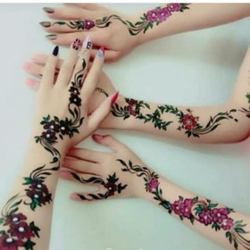 تصویر 4 از حنا هندی رنگی با کیفیت مناسب استفاده های هنری و زیبایی