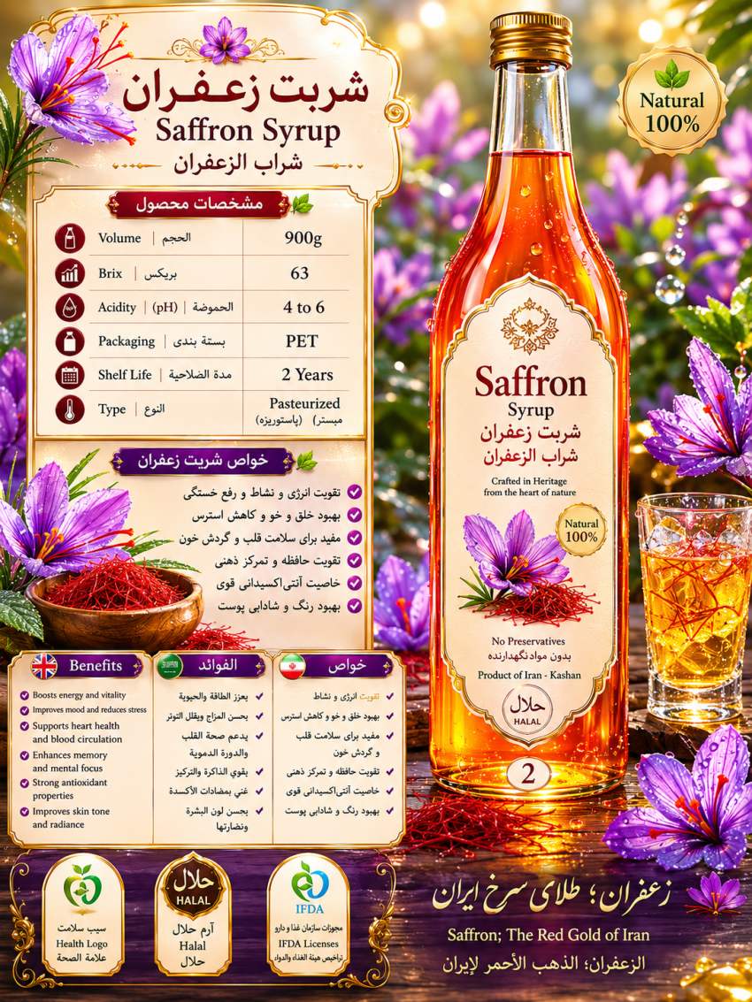 شربت زعفران