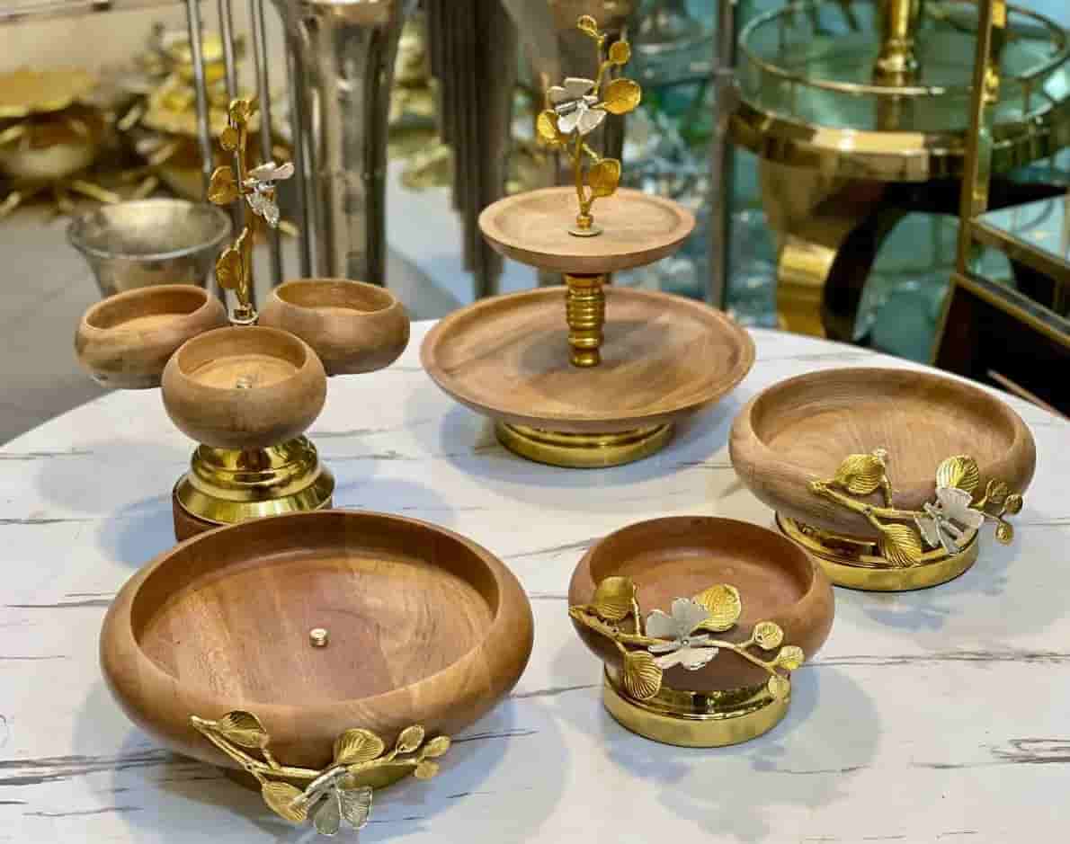 تصویر 1 از ظروف چوبی پذیرایی ساخته شده از چوب مرغوب