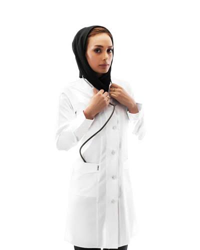 تصویر 3 از روپوش پزشکی خرم آباد مناسب استفاده روزانه کادر درمان