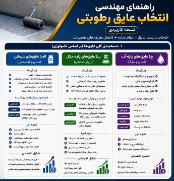 ❗ کدوم عایق رطوبتی دقیقاً به درد پروژه تو می‌خوره؟
