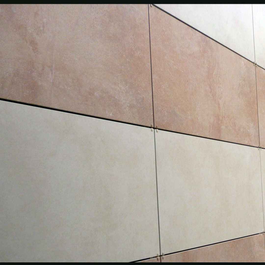 تصویر 2 از سرامیک پرسلانی خشک انتخابی ایده آل برای نمای ساختمان