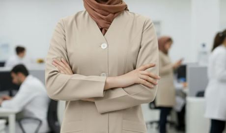 تصویر 4 از روپوش پزشکی چمران مشهد مناسب پزشکان و پرستاران