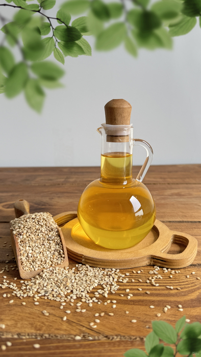 تصویر 4 از روغن کنجد ارگانیک ویژه آشپزی گیاهی کیفیت ممتاز خالص