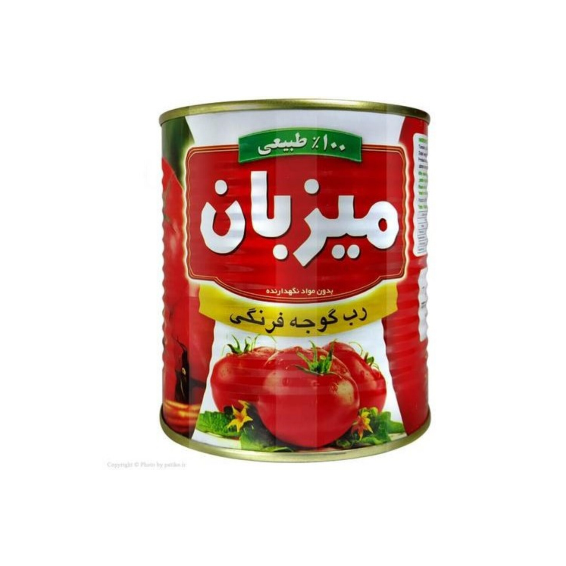 صادرات رب گوجه فرنگی در قوطی ۸۰۰ گرمی