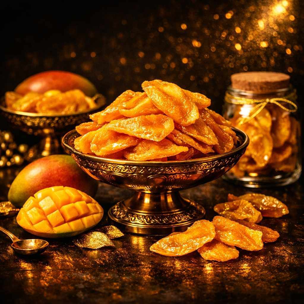 انبه خشک طلایی ، شیرینی جنوب