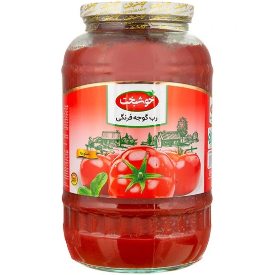 رب گوجه فرنگی خوشبخت مناسب آشپزی روزانه و مصارف گسترده