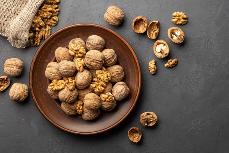 مغز گردو تازه مناسب مصارف خانگی و صنعتی