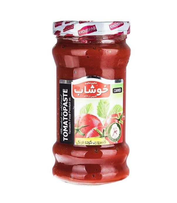 رب گوجه فرنگی خوشاب با ساختار غلیظ و عملکرد مناسب برای تثبیت کیفیت نهایی غذا
