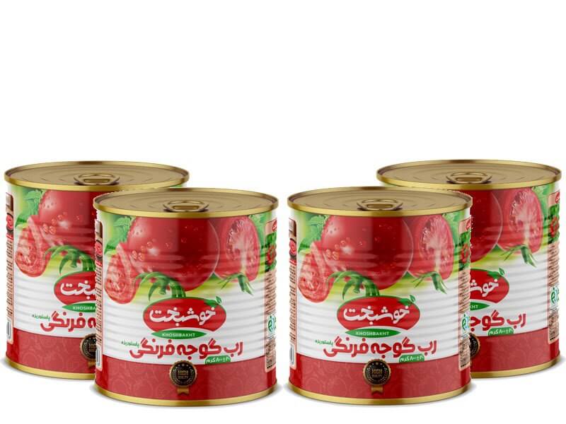رب گوجه فرنگی خوشبخت انتخابی مطمئن برای تهیه غذاهای متنوع