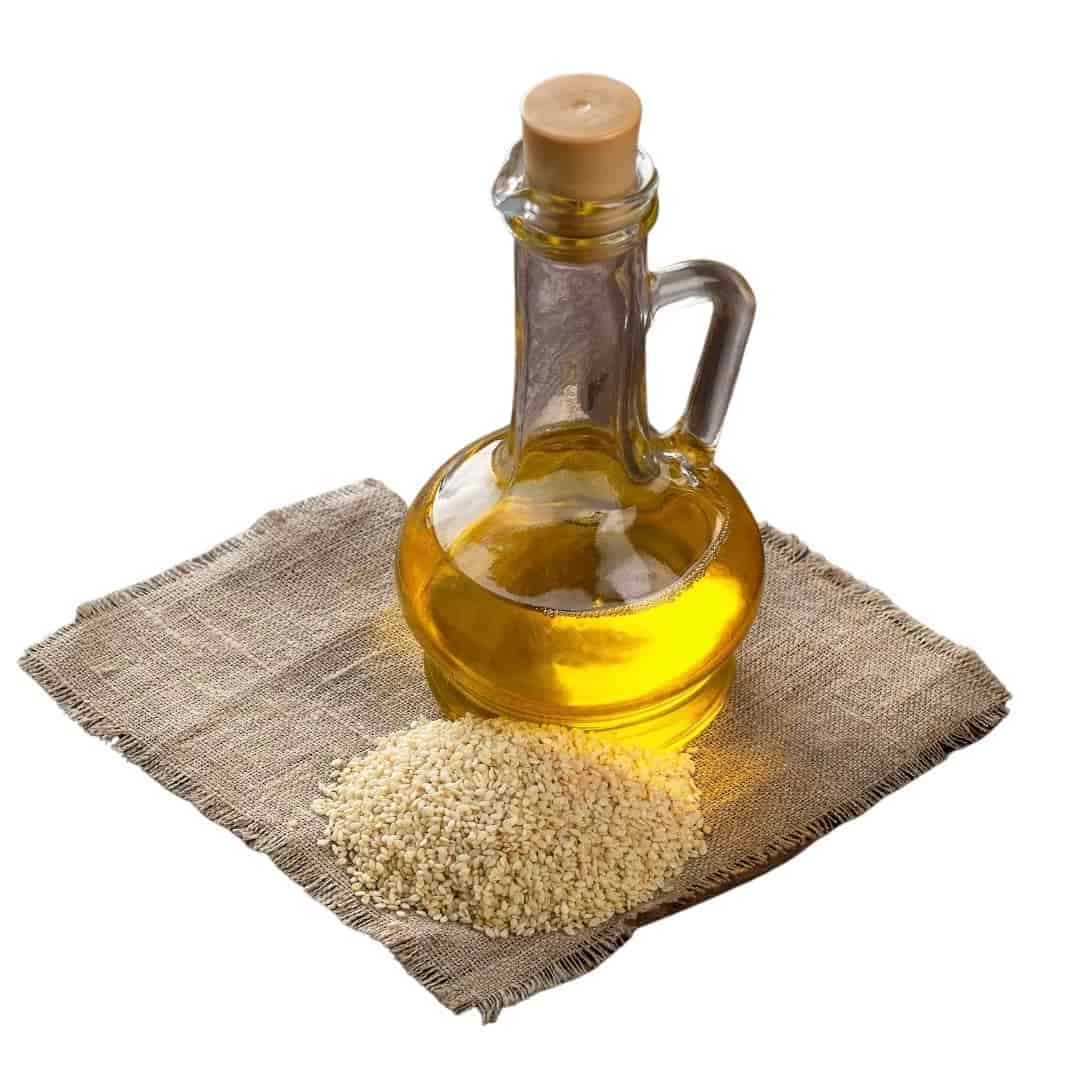 تصویر 2 از روغن کنجد میلانو استخراج شده از دانه‌های تازه کنجد با کیفیت بالا