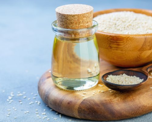 روغن کنجد سمن سرخ کردنی مناسب پخت غذاهای متنوع روزانه