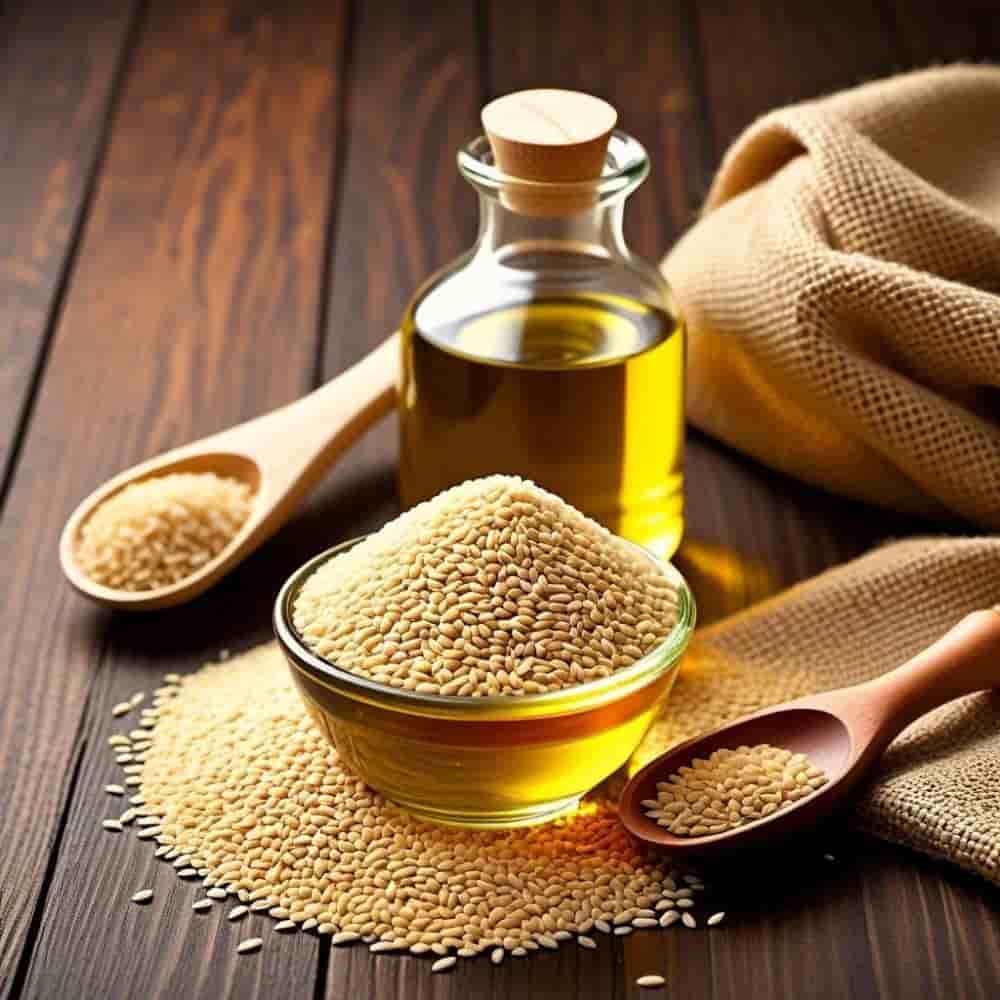 تصویر 2 از روغن کنجد اورازان مناسب تهیه غذاهای سنتی با عطر دلپذیر