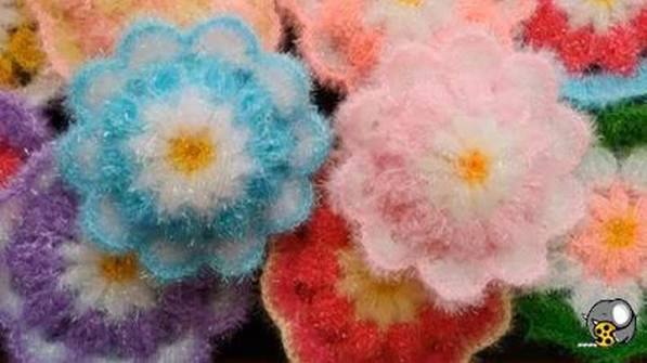 تصویر 2 از اسکاج دولایه بافتنی با طراحی ترکیبی برای شستشوی بهتر سطوح