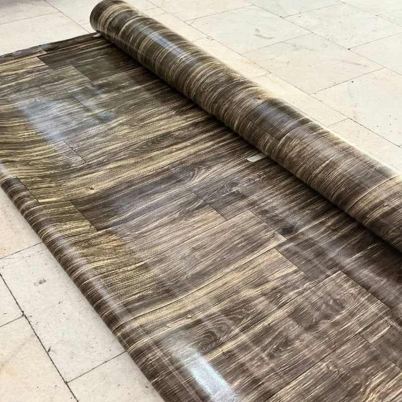 کفپوش PVC رولی پشت نمدی + مناسب واحد های مسکونی کم‌ تردد