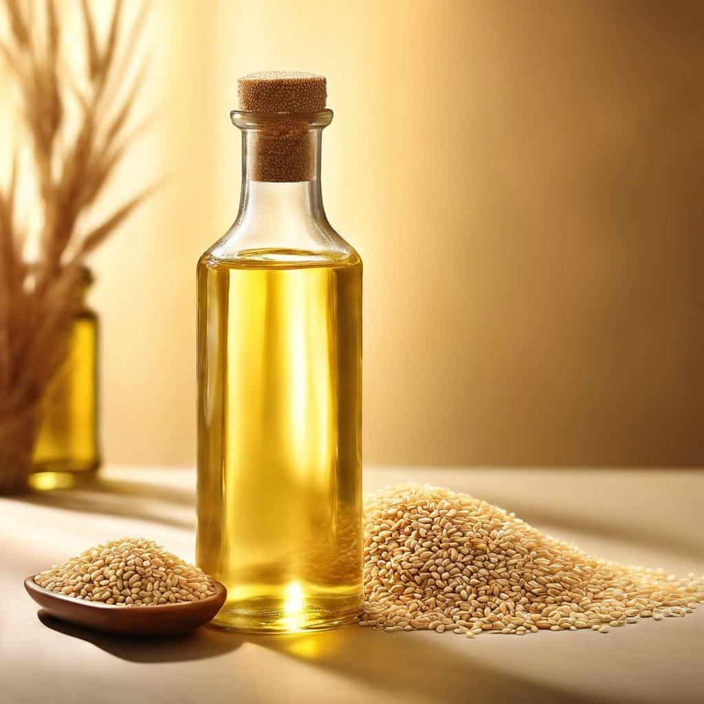 تصویر 1 از روغن کنجد مالشی مناسب ماساژ و آرامش بدن