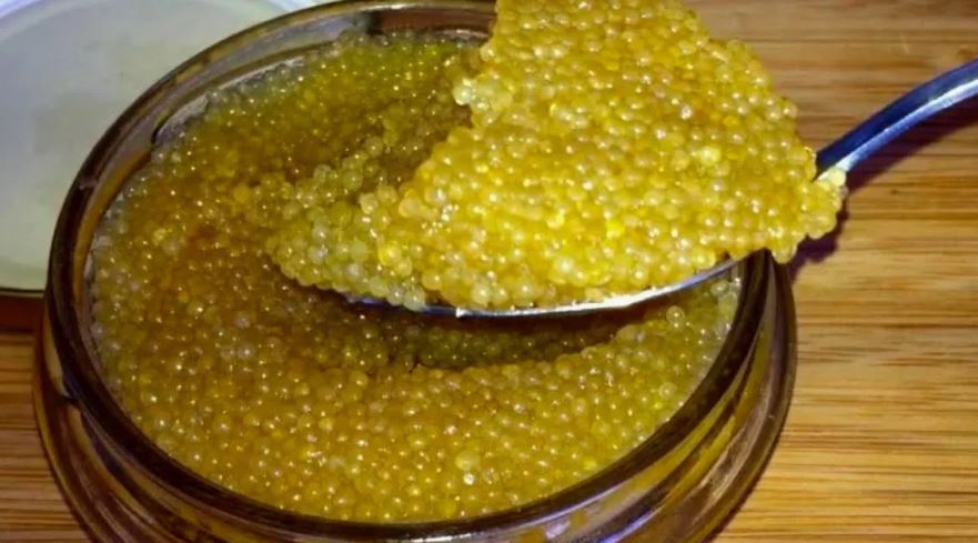 تصویر 4 از خاویار الماس طلایی انتخابی ویژه برای پذیرایی فاخر
