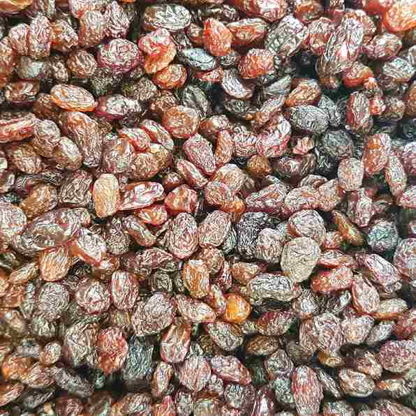 کشمش سیاه پلویی با کیفیت مناسب صنایع غذایی