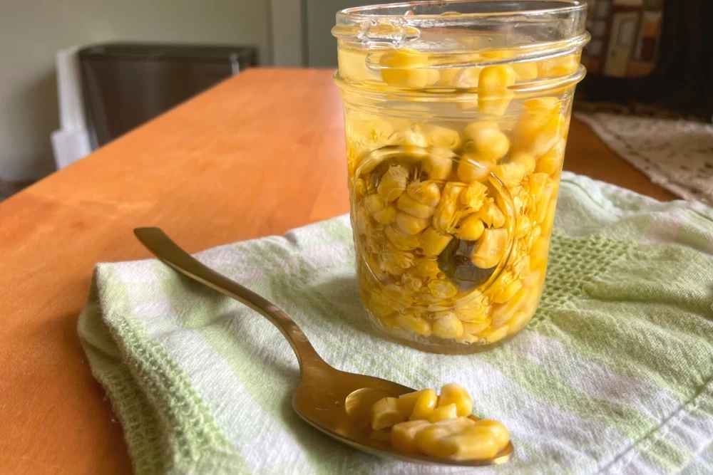 کنسرو ذرت خانگی خوش عطر مناسب انواع وعده های غذایی