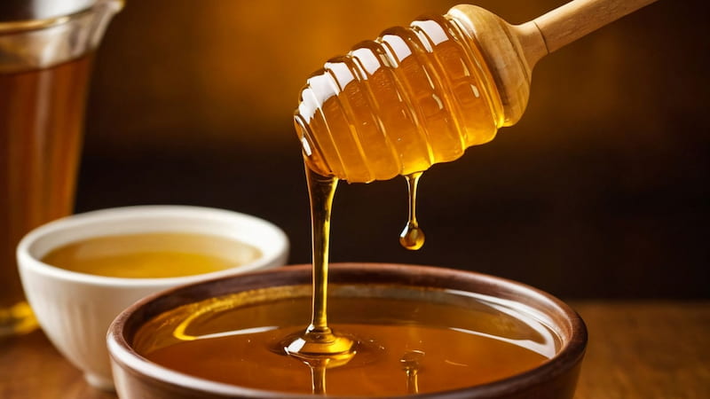 عسل آویشن رشت تهیه شده از شهد خالص