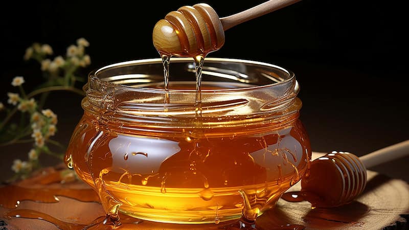 تصویر 3 از عسل آویشن اصل خالص و طبیعی کوهستانی