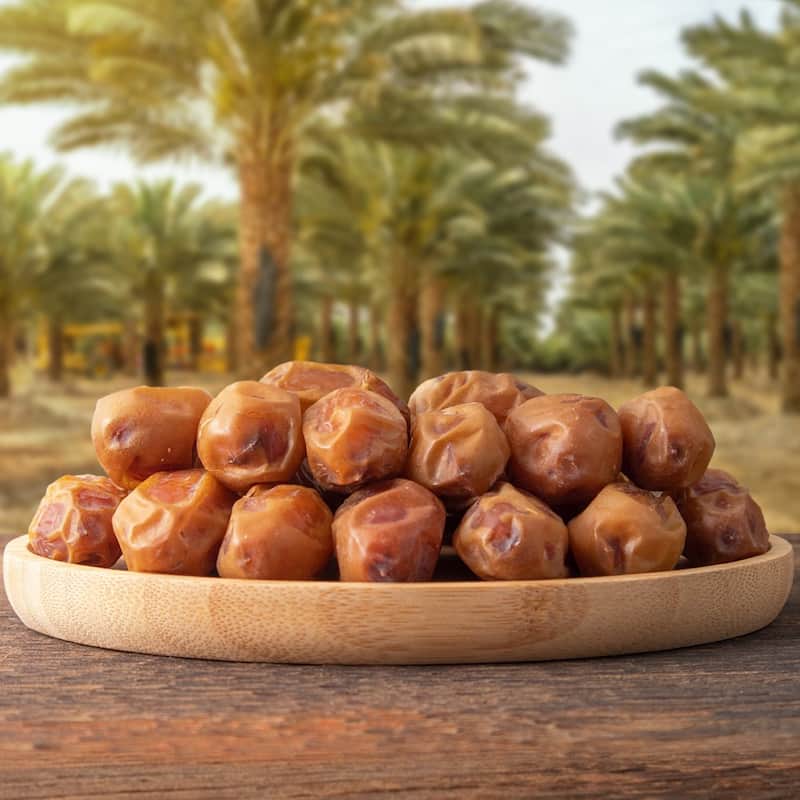 خرما زاهدی عراق با دانه های یکدست و آماده عرضه تجاری