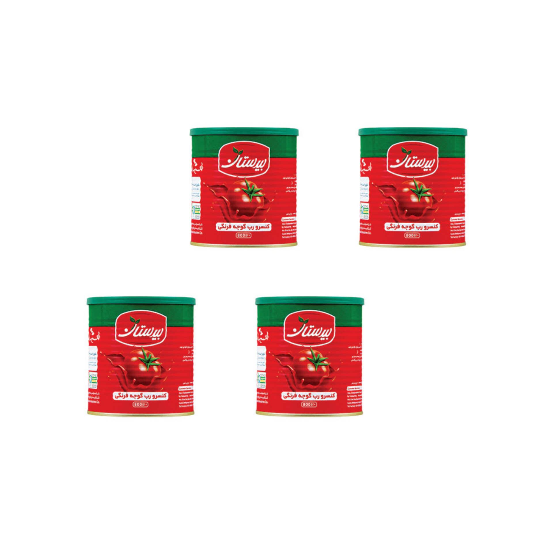 قیمت عمده رب گوجه فرنگی  800 گرمی