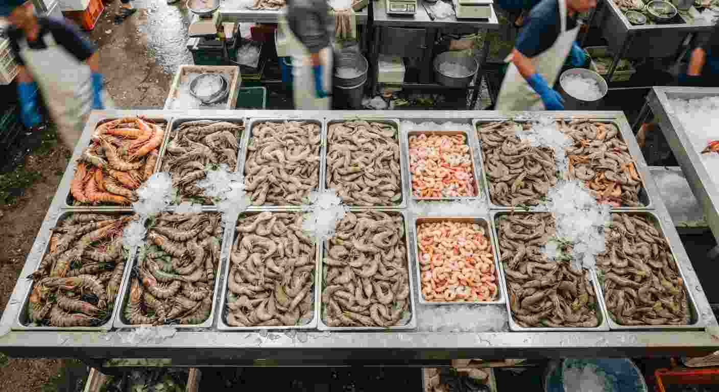 خرید میگو برای رستوران و فروشگاه- چه نوع میگویی برای خرید عمده مناسب‌تر است؟