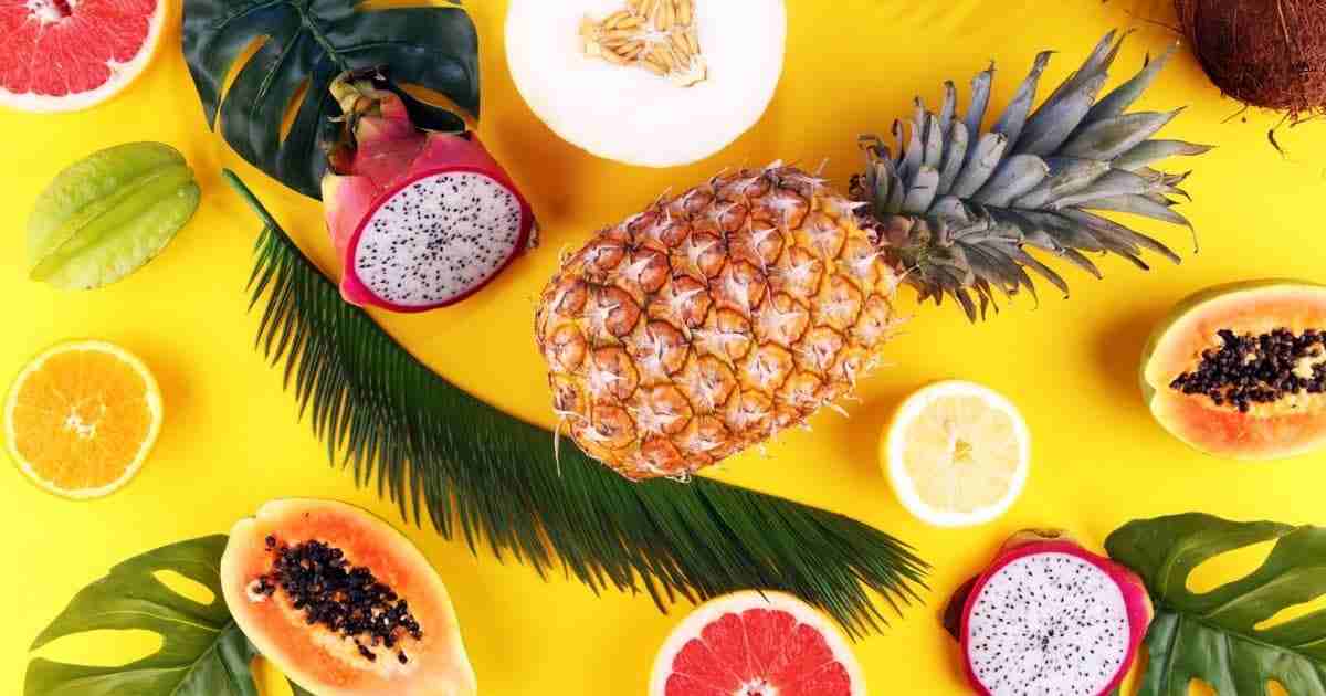 آناناس خشک استوایی با طعم گرمسیری و عطر دلپذیر