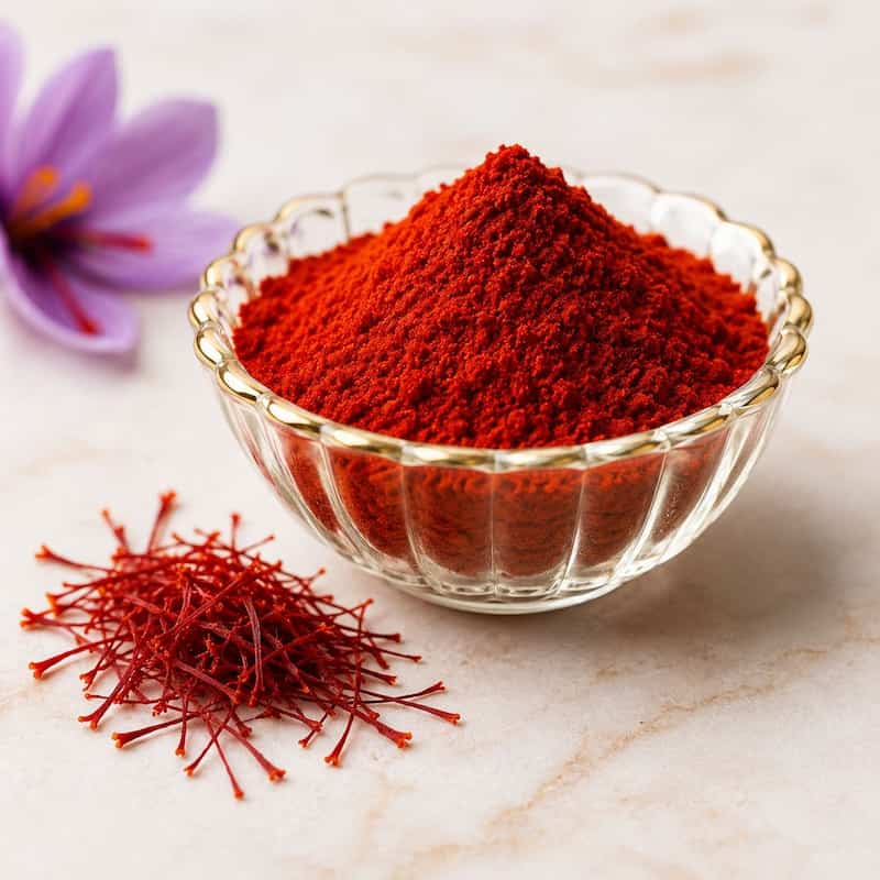 تصویر 4 از پودر زعفران اصل با عطر و طعم بسیار بی نظیر
