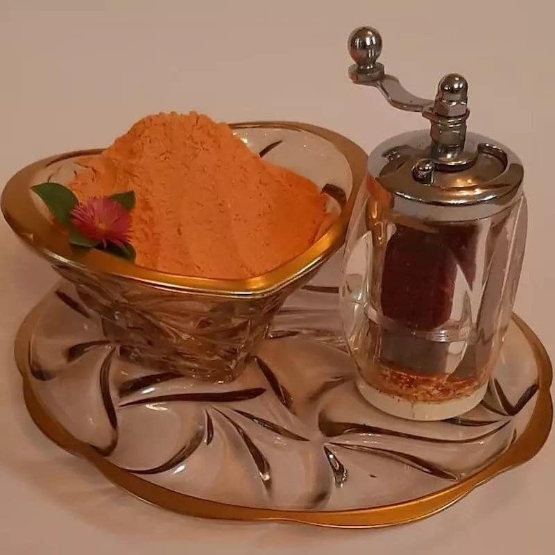 تصویر 2 از پودر زعفران اقتصادی مناسب مصارف مختلف غذایی