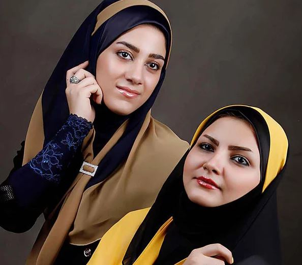 تصویر 2 از مقنعه کراواتی رنگی با تنوع رنگ و دوخت ظریف