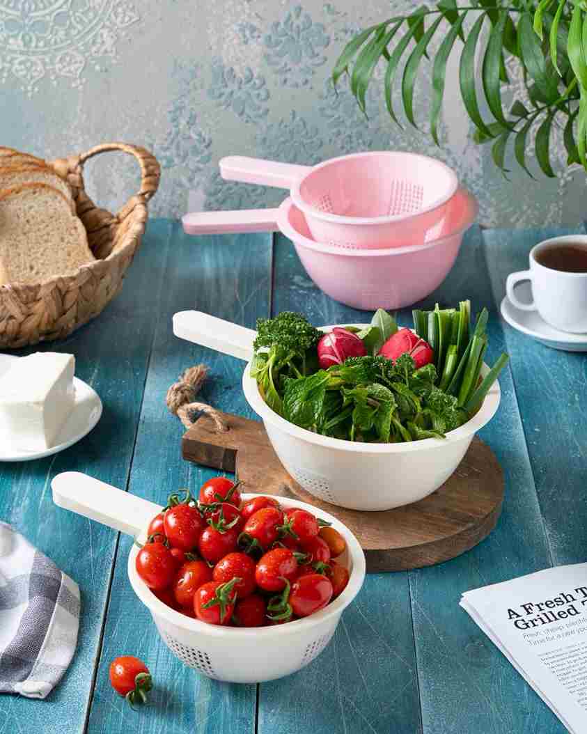 آبکش پلاستیکی خیلی بزرگ برای مصارف آشپزخانه و رستوران