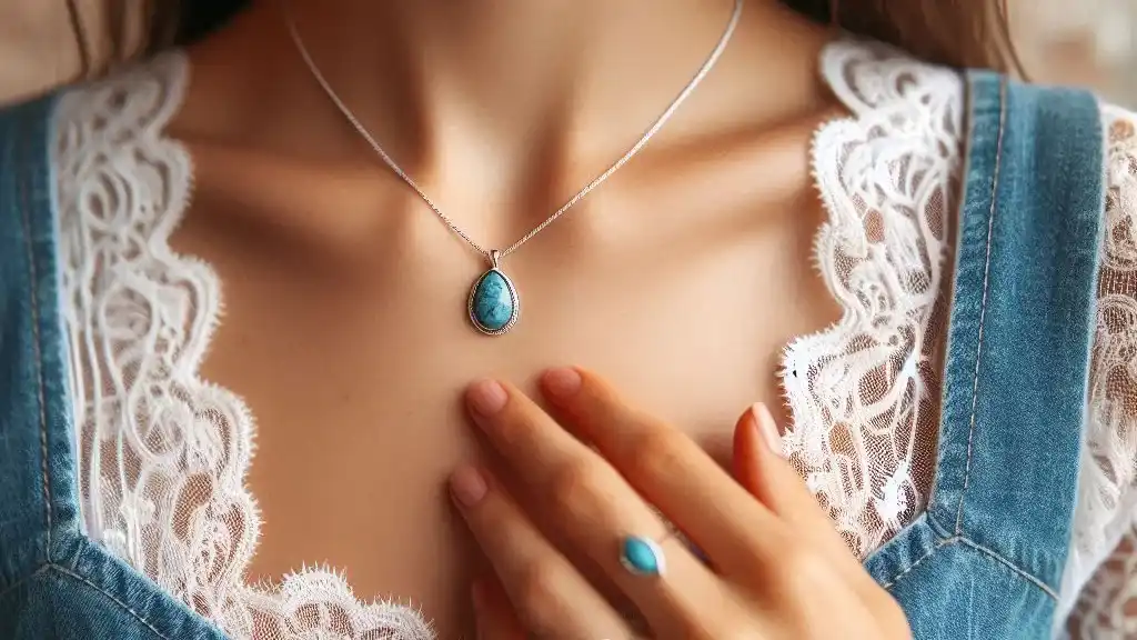تصویر 4 از سنگ فیروزه تزئینی با جلوه ای خاص برای فضاهای لوکس