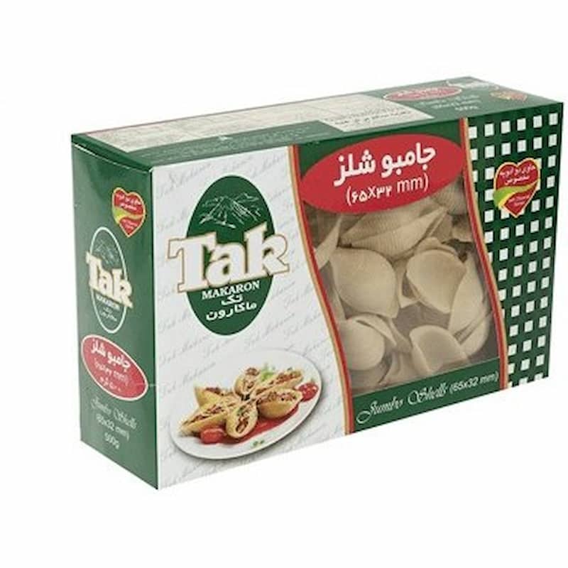 تصویر 4 از ماکارونی جامبو شلز تک ماکارون با ظاهری صدف گون