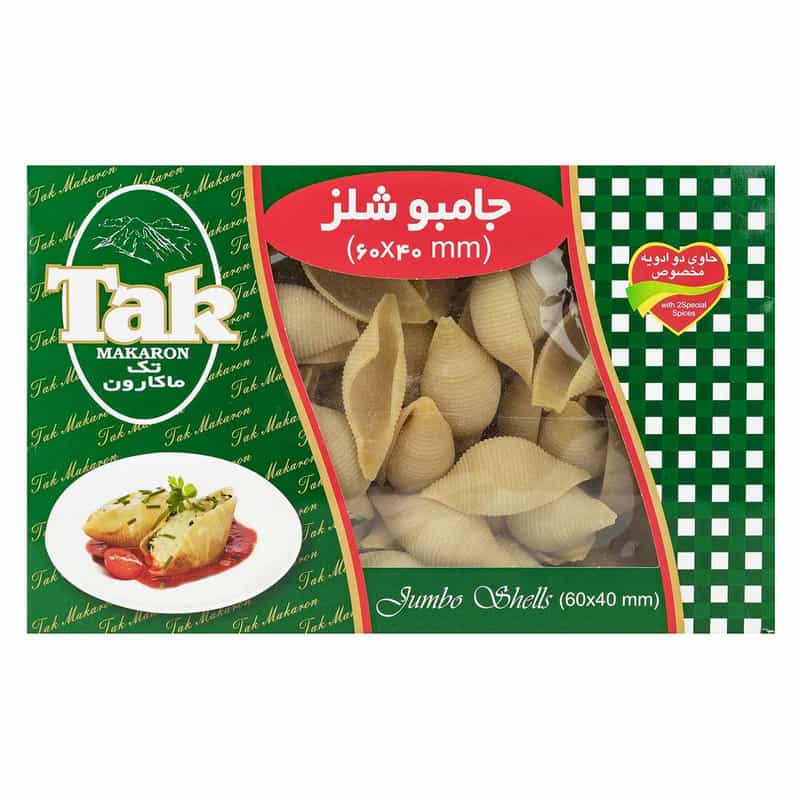 تصویر 3 از ماکارونی جامبو شلز تک ماکارون با ظاهری صدف گون