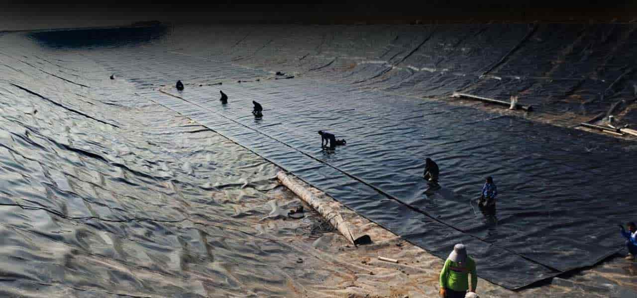 تصویر 1 از ورق ژئوممبران قزوین راهکاری نوین جهت کاهش هدر رفت منابع آب