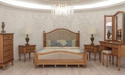 تصویر 2 از سرویس خواب طرح دار شیک با جزئیات زیبا و متفاوت