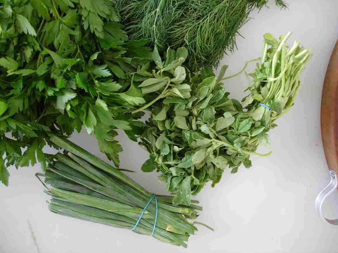 تصویر 2 از سبزی آش گل پونه آماده مصرف با عطر طبیعی و دلپذیر