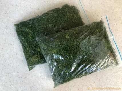 تصویر 1 از سبزی آش گوجه تبریز آماده مصرف با عطر طبیعی و دلپذیر