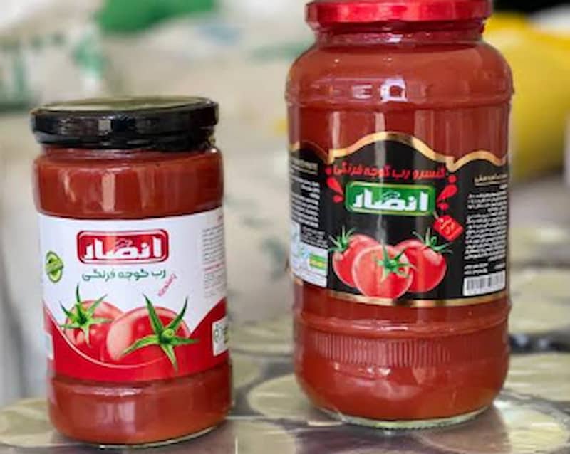 رب گوجه فرنگی انصار با طعم خانگی اصیل