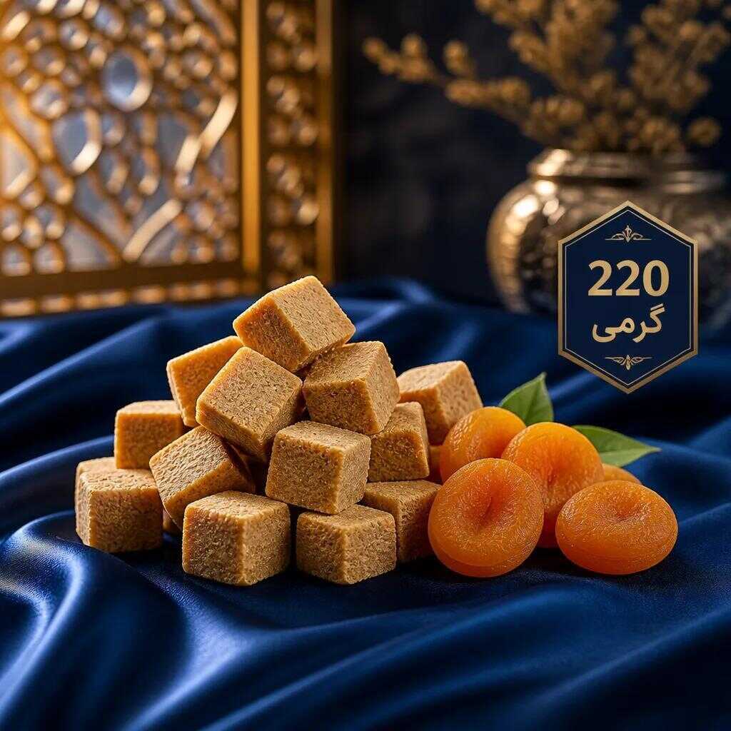قیمت حبه عناب و زردآلو بسته بندی 220 گرمی