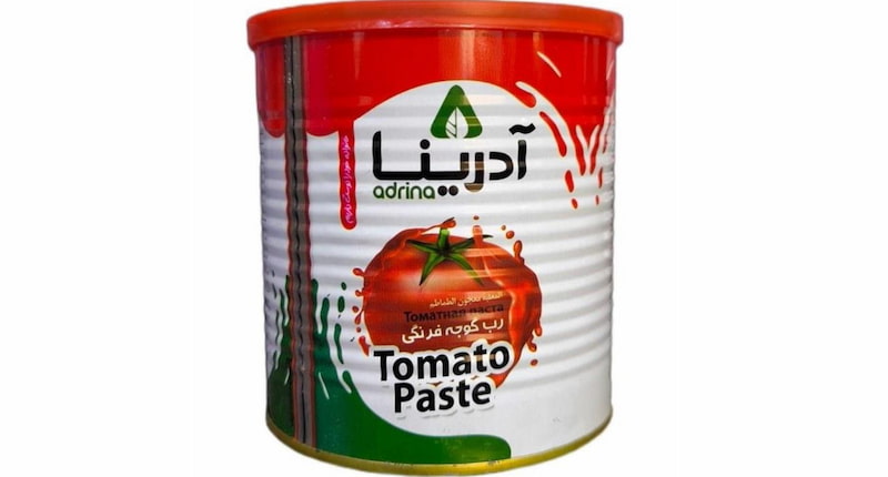تصویر 3 از رب گوجه فرنگی آدرینا با کیفیت ممتاز و رنگ طبیعی