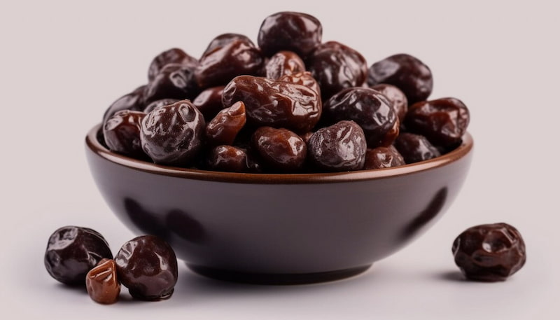 تصویر 2 از خرما مضافتی مروارید سیاه با بافتی لطیف و ظاهری چشم‌نواز