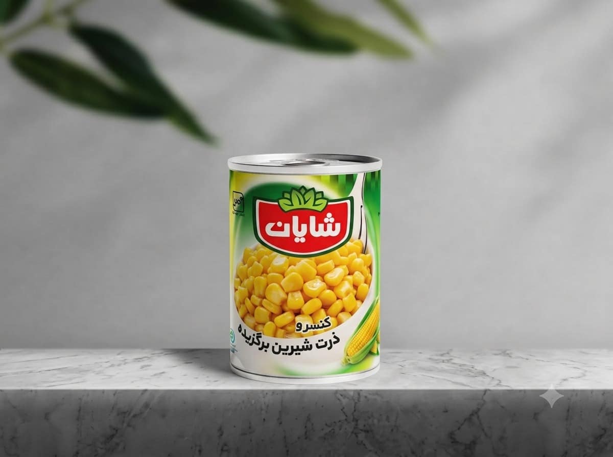 تصویر 2 از کنسرو ذرت شایان انتخابی ایده آل برای آشپزی آسان