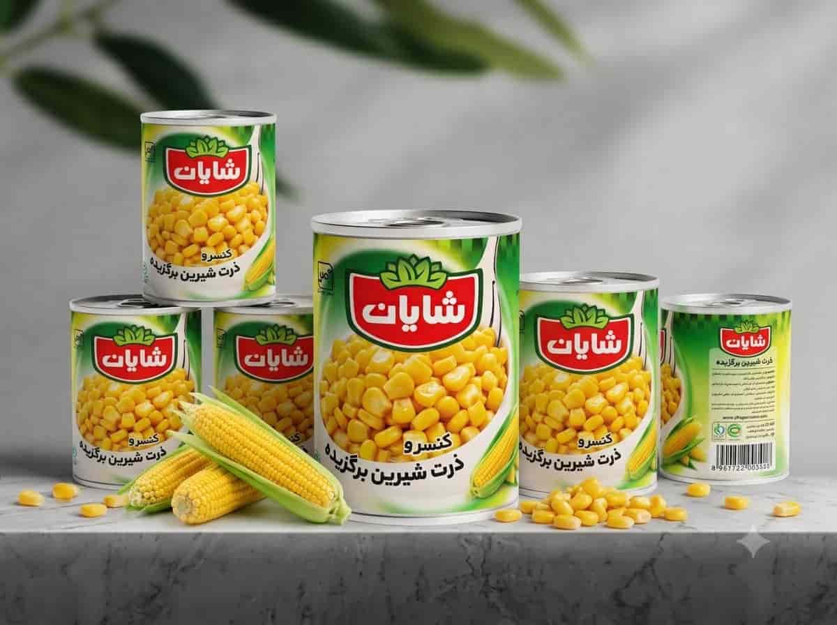 تصویر 1 از کنسرو ذرت شایان انتخابی ایده آل برای آشپزی آسان