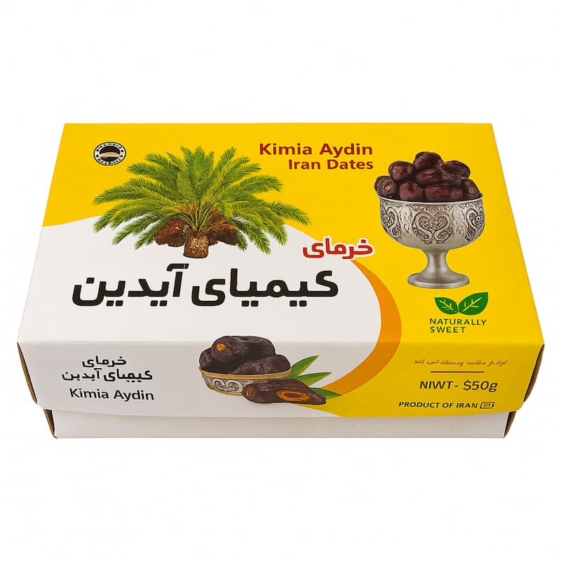 خرما مضافتی کیمیا با بافتی لطیف و شیرینی طبیعی