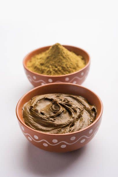 حنا هندی قهوه ای مناسب تغییر رنگ گیاهی مو