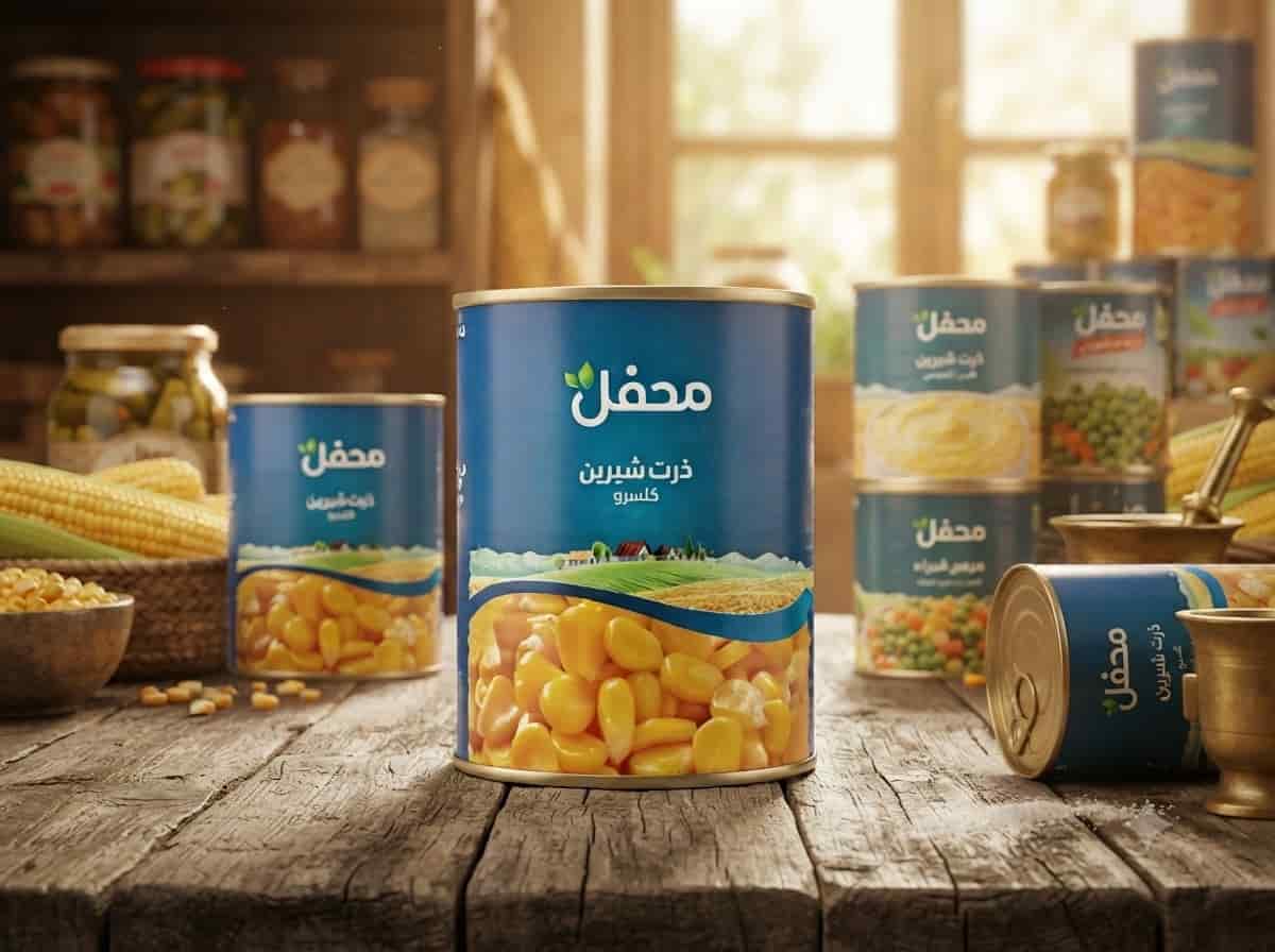 تصویر 3 از کنسرو ذرت محفل با دانه های تازه و خوش رنگ