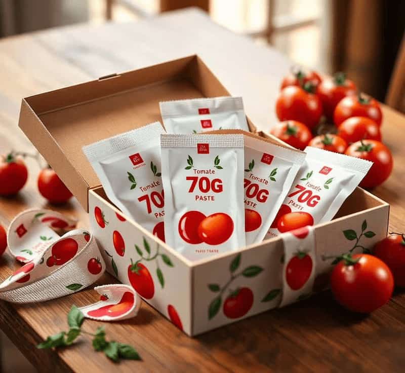 رب گوجه فرنگی تک نفره با بسته بندی کوچک و کاربردی